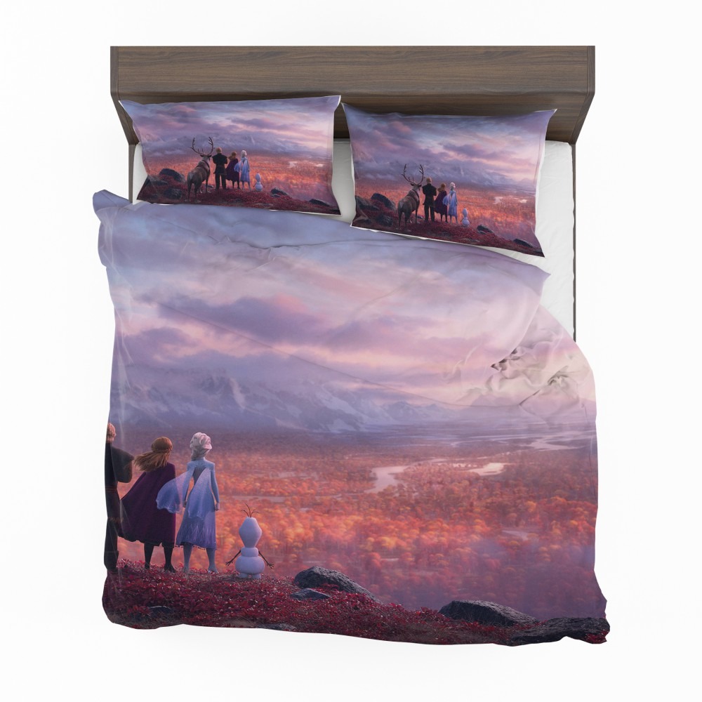 Frozen-2-Movie-AnnaElsaKristoffOlaf-Bedding-Set-1