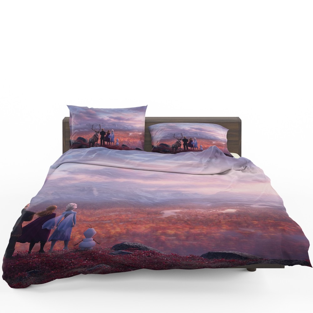 Frozen 2 Movie AnnaElsaKristoffOlaf Bedding Set Frozen 2 Movie AnnaElsaKristoffOlaf Bedding Set