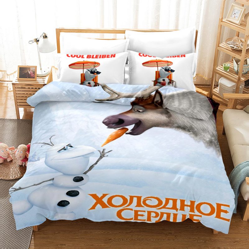 Frozen6 Duvet Cover and Pillowcase Set Bedding Set Frozen6 Duvet Cover and Pillowcase Set Bedding Set