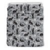 Funny Black Cats Duvet Cover and Pillowcase Set Bedding Set