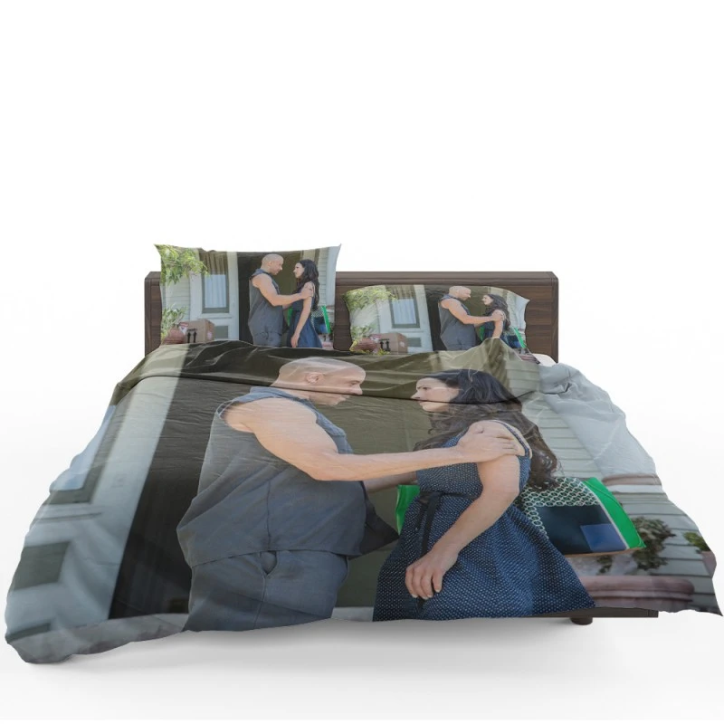 Furious 7 Movie Dom and Mia Bedding Set Furious 7 Movie Dom and Mia Bedding Set