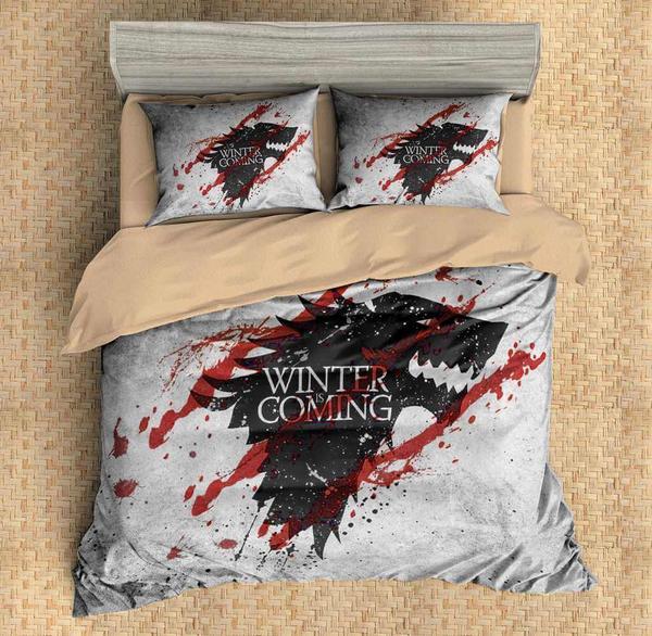Game Of Thrones 2 Duvet Cover and Pillowcase Set Bedding Set 467 Game Of Thrones 2 Duvet Cover and Pillowcase Set Bedding Set 467