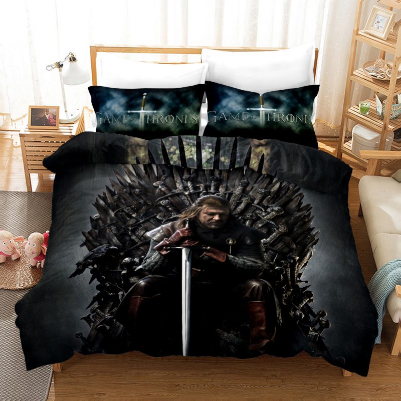Game Of Thrones 2 Duvet Cover and Pillowcase Set Bedding Set 838 Game Of Thrones 2 Duvet Cover and Pillowcase Set Bedding Set 838