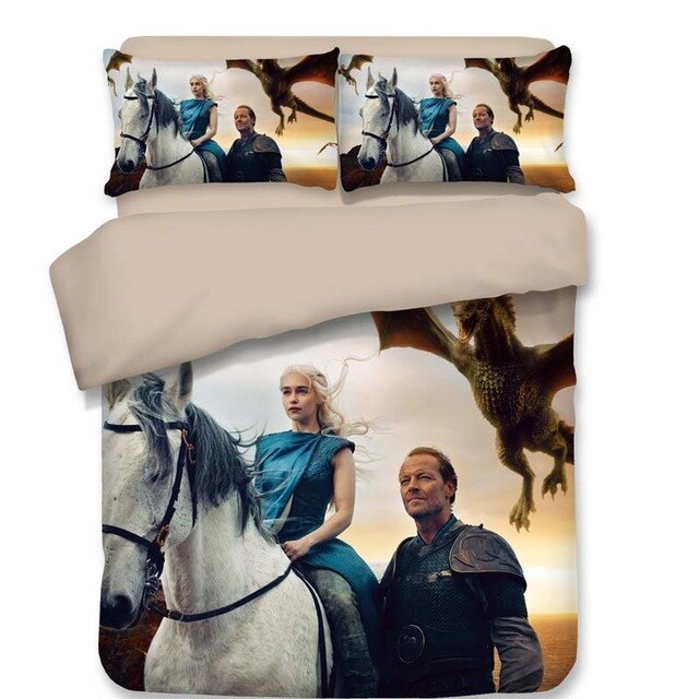 Game of Thrones 2219 Duvet Cover and Pillowcase Set Bedding Set Game of Thrones 2219 Duvet Cover and Pillowcase Set Bedding Set