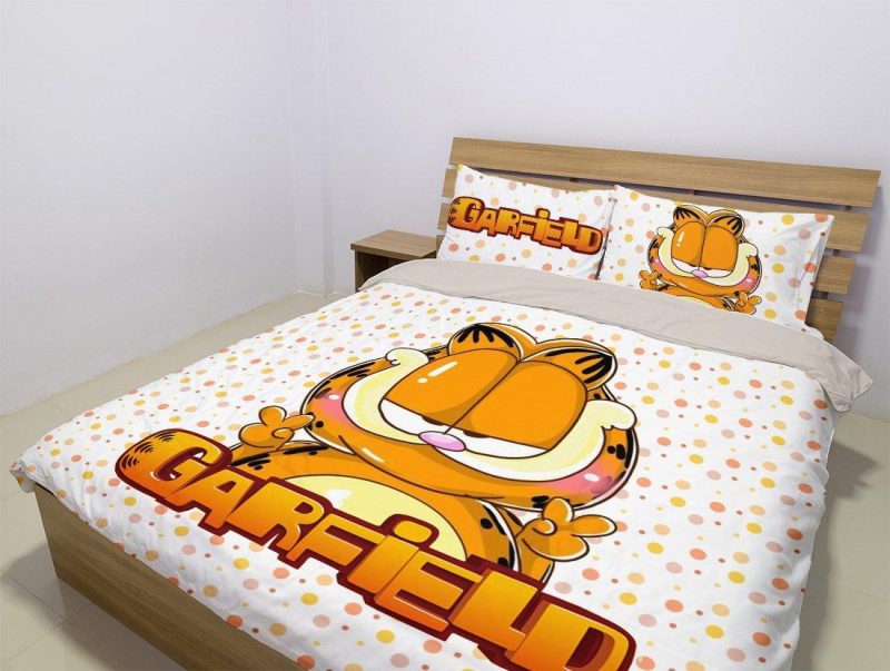 Garfield Duvet Cover and Pillowcase Set Bedding Set 1065 Garfield Duvet Cover and Pillowcase Set Bedding Set 1065