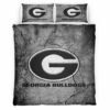 Georgia Bulldog Art Crack Bedding Set