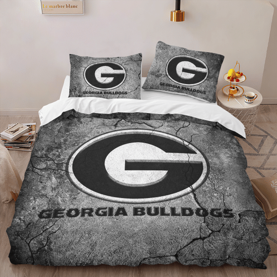 Georgia-Bulldog-Art-Crack-Bedding-Set-2