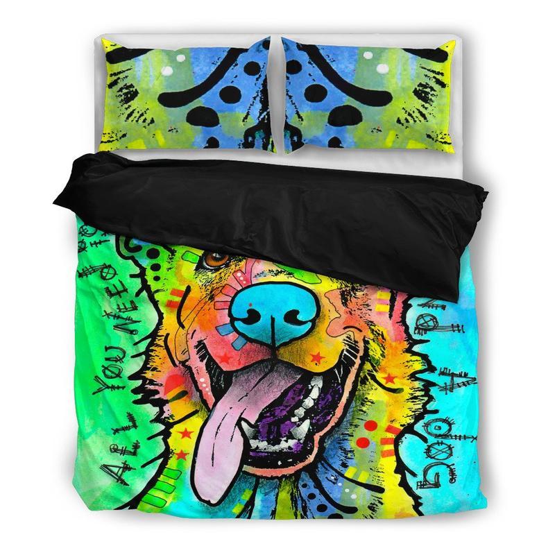 German Shepherd 3 Duvet Cover and Pillowcase Set Bedding Set German Shepherd 3 Duvet Cover and Pillowcase Set Bedding Set