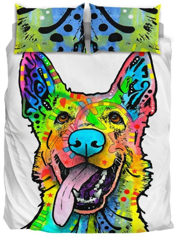 German Shepherd Duvet Cover and Pillowcase Set Bedding Set 820 German Shepherd Duvet Cover and Pillowcase Set Bedding Set 820