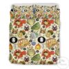 Ghibli Studio Characters Over Printed Bedding Set