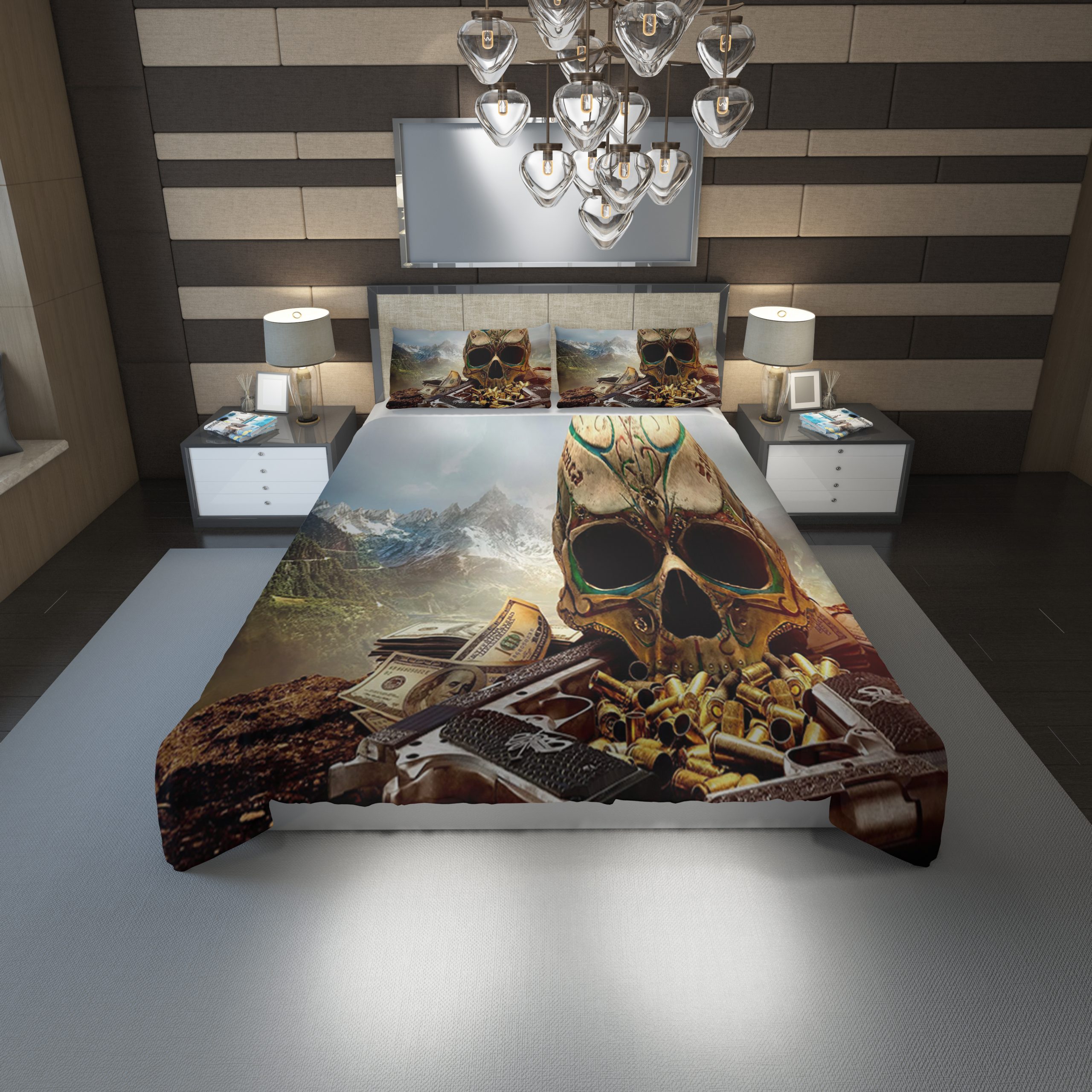 Ghost Recon Breakpoint Duvet Cover and Pillowcase Set Bedding Set 1166 Ghost Recon Breakpoint Duvet Cover and Pillowcase Set Bedding Set 1166