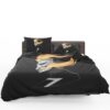 Ghost Rider Movie Fire Minimalist Skull Teeth Bedding Set