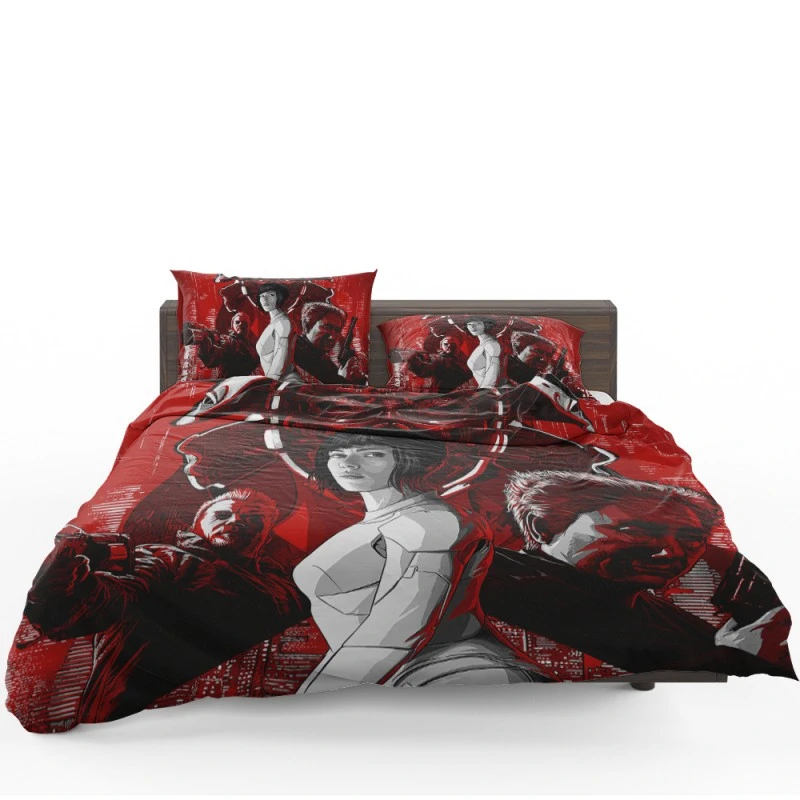 Ghost in the Shell Movie Scarlett Johansson Bedding Set Ghost in the Shell Movie Scarlett Johansson Bedding Set