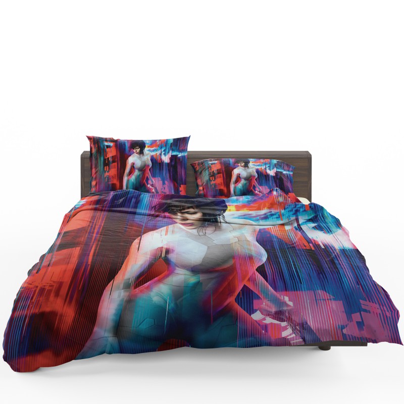 Ghost in the Shell Scarlett Johansson Bedding Set Ghost in the Shell Scarlett Johansson Bedding Set
