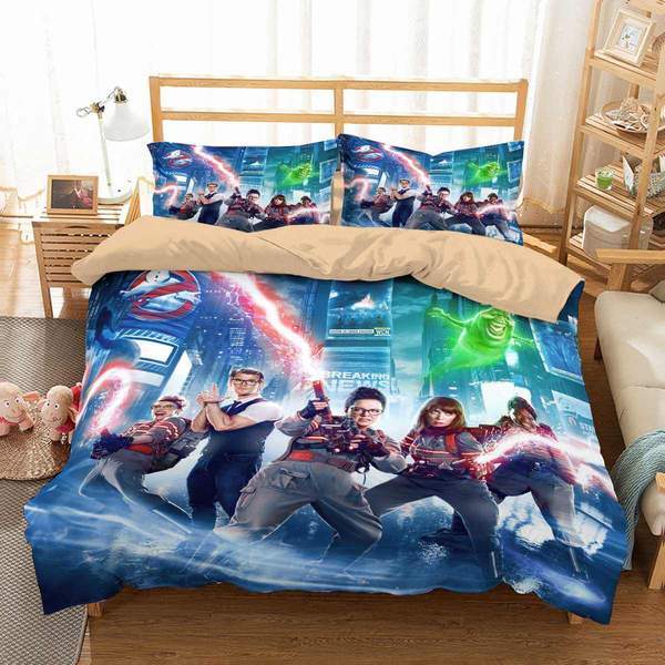 Ghostbusters 2 Duvet Cover and Pillowcase Set Bedding Set Ghostbusters 2 Duvet Cover and Pillowcase Set Bedding Set