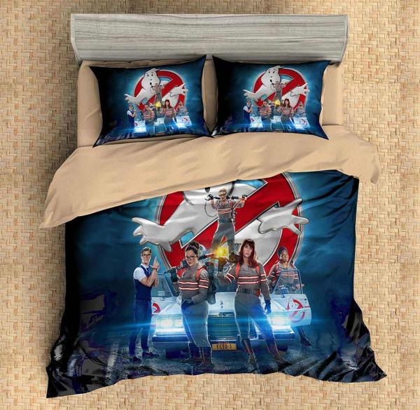 Ghostbusters Duvet Cover and Pillowcase Set Bedding Set Ghostbusters Duvet Cover and Pillowcase Set Bedding Set