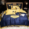 Givenchy Grey Logo All Over Print Bedding Set