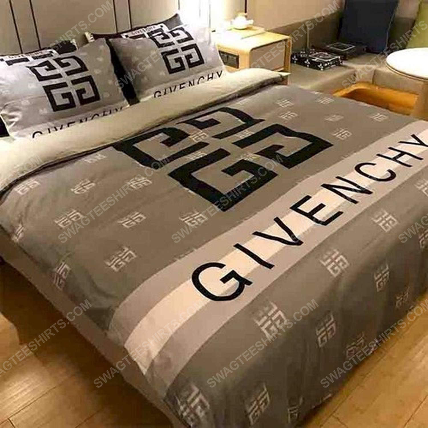 Givenchy Monogram Symbols Full Print Duvet Cover Bedding Set Givenchy Monogram Symbols Full Print Duvet Cover Bedding Set