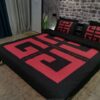 Givenchy Red Inspired Bedding Set