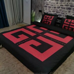 Givenchy Red Inspired Bedding Set