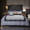 Givenchy White Black Khaki 3 Duvet Cover Sheet Cover Pillow Cases Luxury Bedding Sets