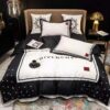 Givenchy White Black Quilt Bedding Set