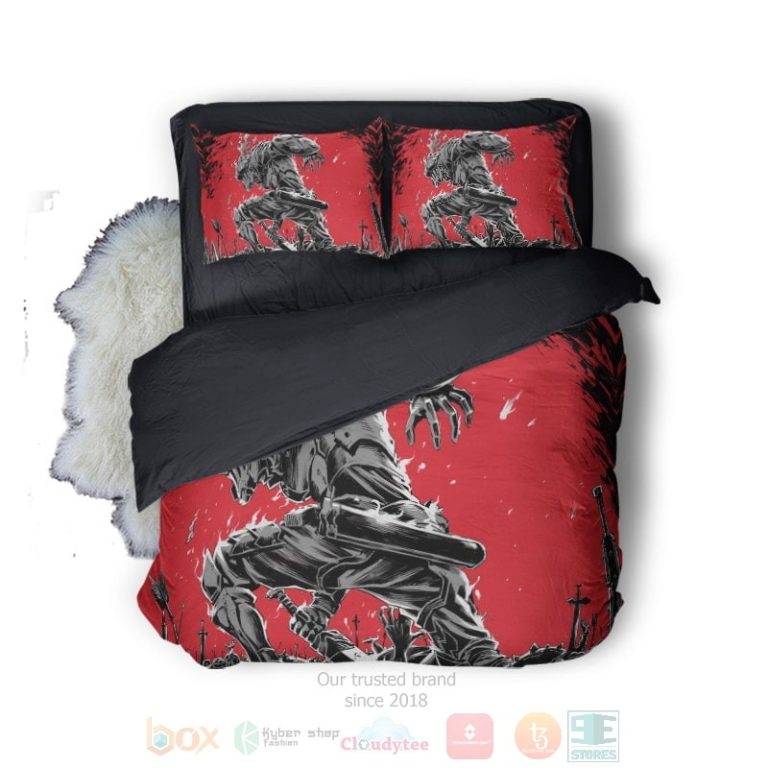 Goblin-Slyer-Red-Sketch-Bedding-Set-1