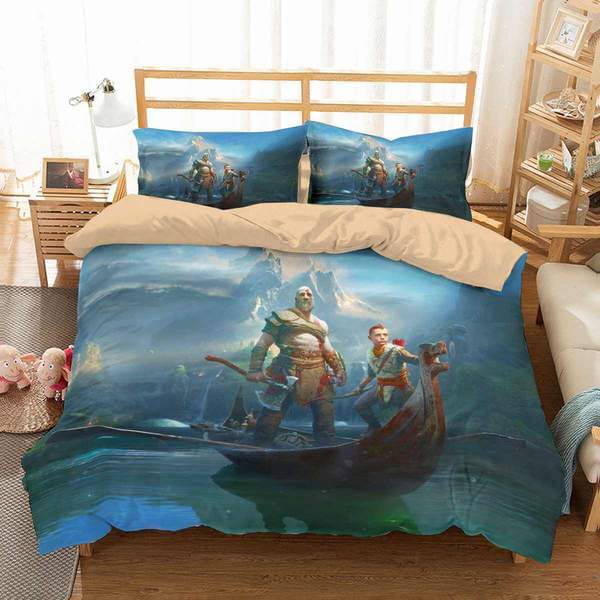 God Of War Duvet Cover and Pillowcase Set Bedding Set God Of War Duvet Cover and Pillowcase Set Bedding Set