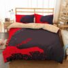 Godzilla Duvet Cover and Pillowcase Set Bedding Set