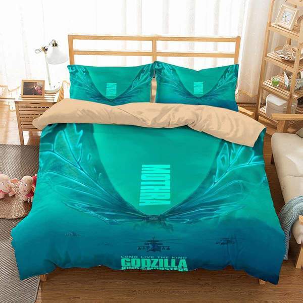 Godzilla King Of The Monsters 2 Duvet Cover and Pillowcase Set Bedding Set Godzilla King Of The Monsters 2 Duvet Cover and Pillowcase Set Bedding Set