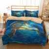 Godzilla King Of The Monsters Duvet Cover and Pillowcase Set Bedding Set 755