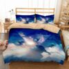 Godzilla King Of The Monsters Duvet Cover and Pillowcase Set Bedding Set 790