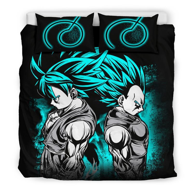 Goku And Vegeta Duvet Cover and Pillowcase Set Bedding Set Goku And Vegeta Duvet Cover and Pillowcase Set Bedding Set