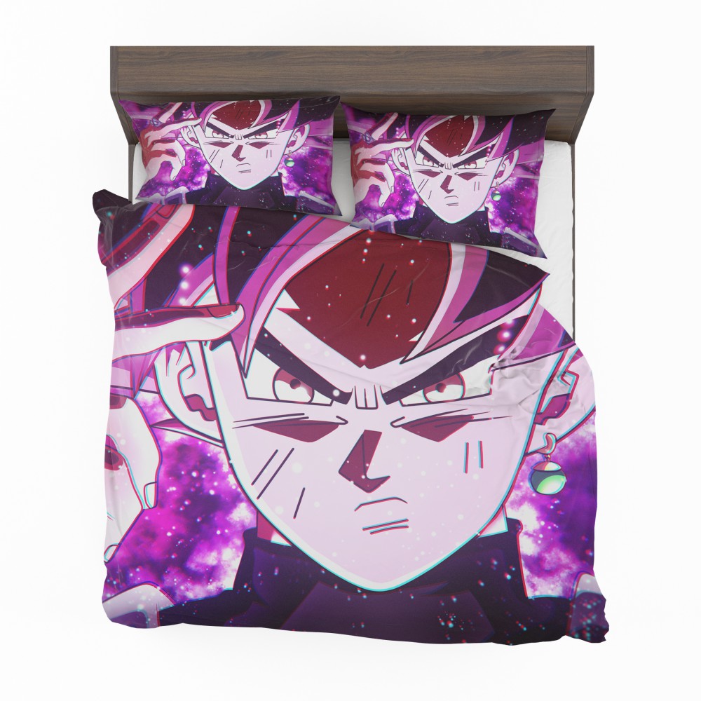 Goku-Black-Super-Saiyan-Rose-Bedding-Set-1