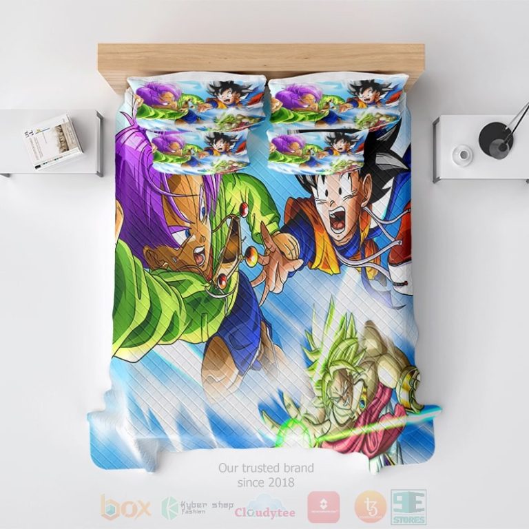 Goku-Broly-Air-Fight-Combo-Dragon-Ball-Bedding-Set-2