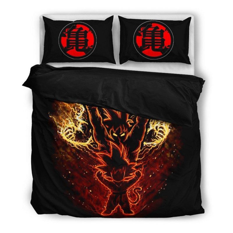 Goku Duvet Cover and Pillowcase Set Bedding Set 1078 Goku Duvet Cover and Pillowcase Set Bedding Set 1078