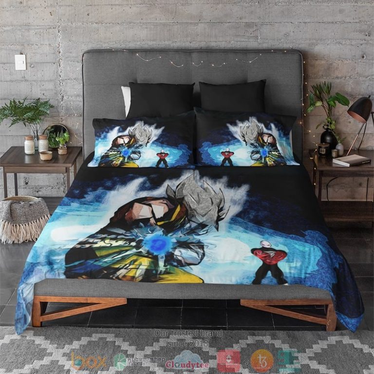 Goku-Jiren-Saiyan-Art-Double-Brushed-Dbz-Bedding-Set-2