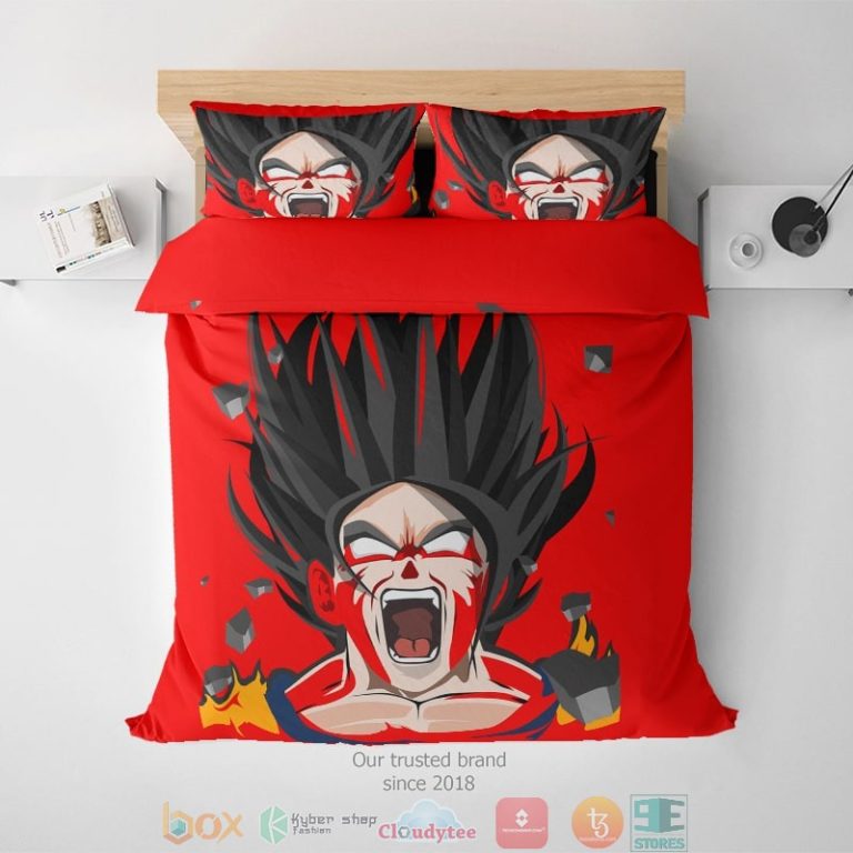 Goku-Ssj5-Supersoft-Microfiber-Blending-Dragon-Ball-Super-Bedding-Set-1