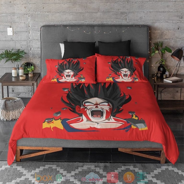 Goku-Ssj5-Supersoft-Microfiber-Blending-Dragon-Ball-Super-Bedding-Set-2