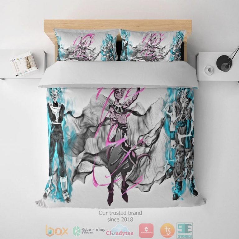 Goku-Vegeta-Beerus-Double-Brushed-Cool-Dragon-Ball-Super-Bedding-Set-1