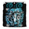 Goku Vegeta Blue Duvet Cover and Pillowcase Set Bedding Set