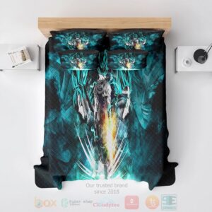 Goku Vegeta Ssj Level Hypoallergenic Microfiber Dragon Ball Super Bedding Set