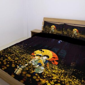 Grave Of The Fireflies Duvet Cover and Pillowcase Set Bedding Set