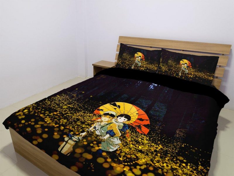 Grave Of The Fireflies Duvet Cover and Pillowcase Set Bedding Set Grave Of The Fireflies Duvet Cover and Pillowcase Set Bedding Set