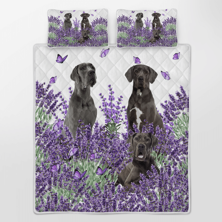 Great-Dane-Lavender-Quilt-Bedding-Set-1-1