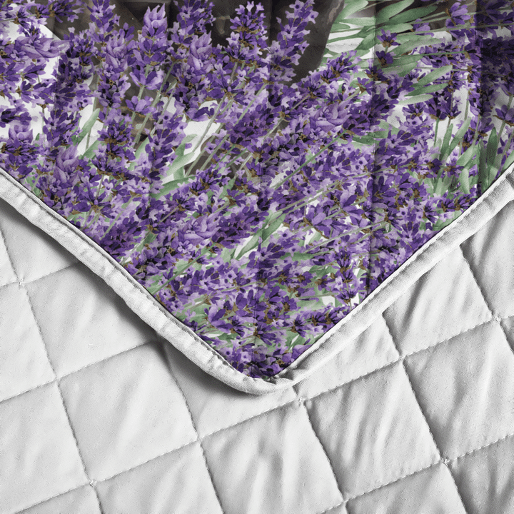 Great Dane Lavender Quilt Bedding Set Great Dane Lavender Quilt Bedding Set