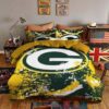 Green Bay Packers Nfl Logo Bedding Set