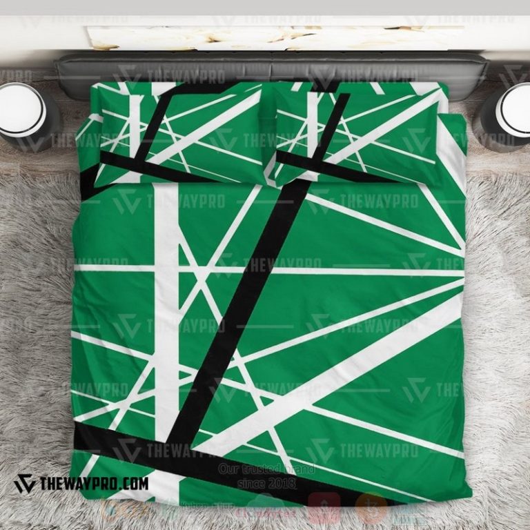 Green-Frankenstrat-Strings-Custom-Bedding-Set-1