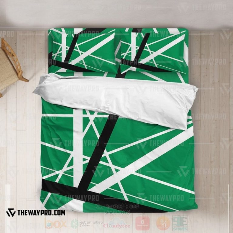 Green-Frankenstrat-Strings-Custom-Bedding-Set-2
