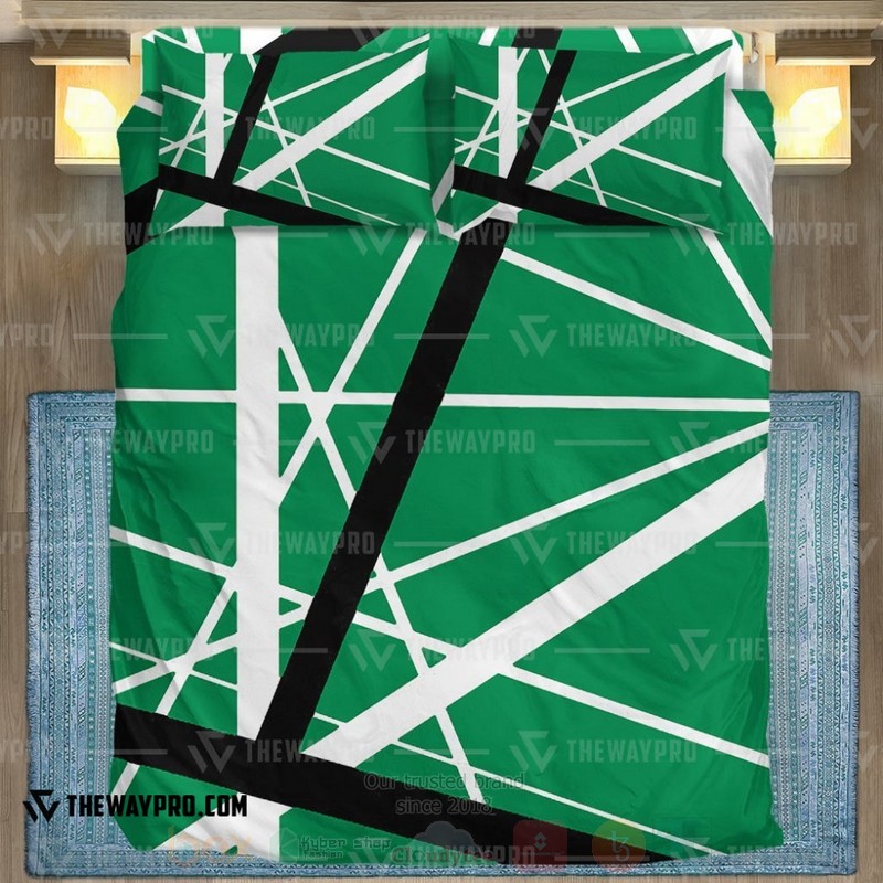 Green Frankenstrat Strings Custom Bedding Set Green Frankenstrat Strings Custom Bedding Set